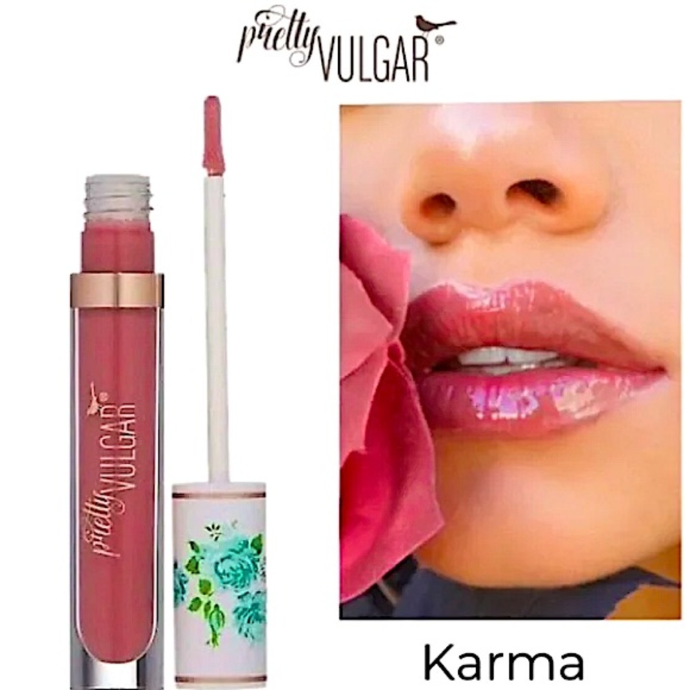 🆕💋PRETTY VULGAR: “KARMA” Plumping Lipgloss